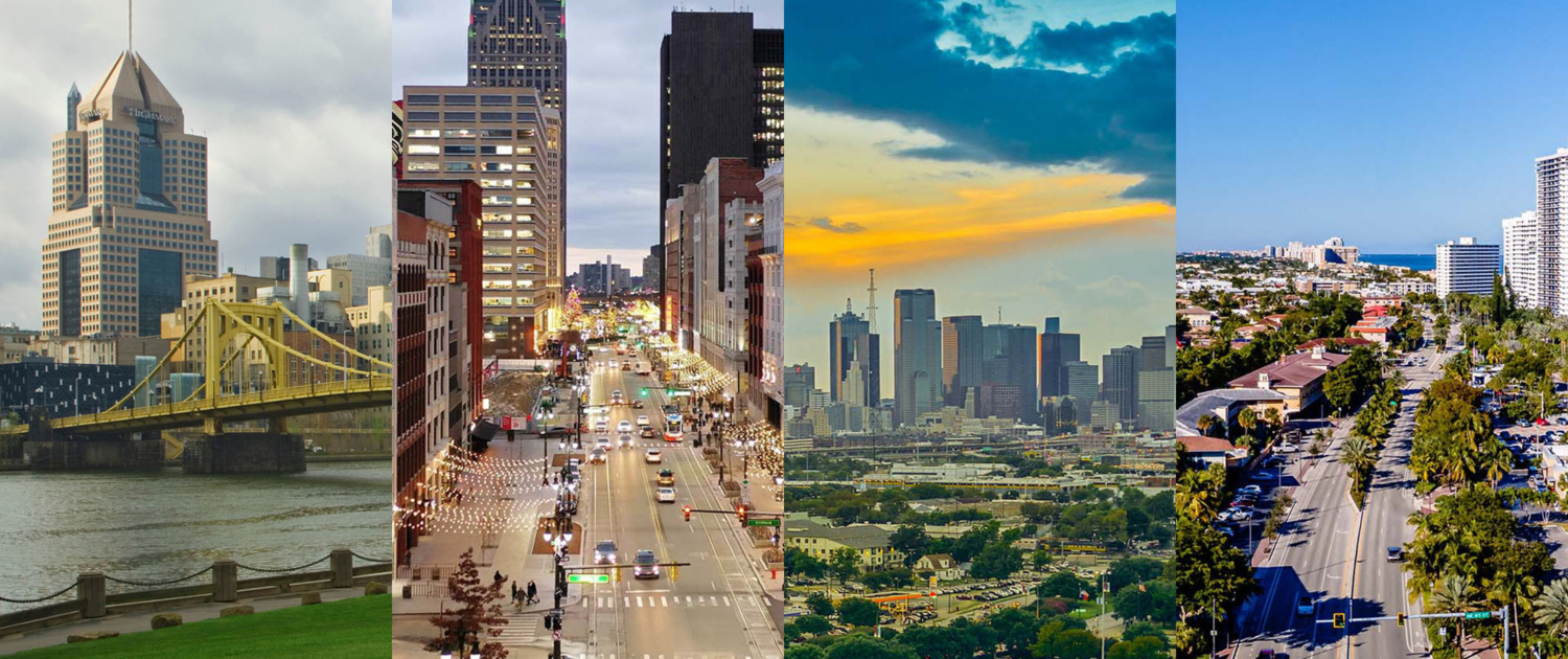 four locations with highest demand Four Locations With Highest Demand